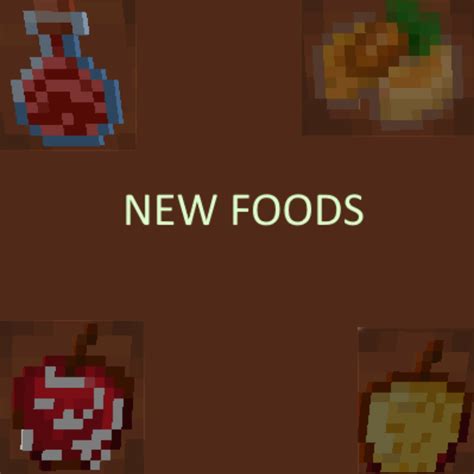 New Foods Mod Screenshots Mods Minecraft