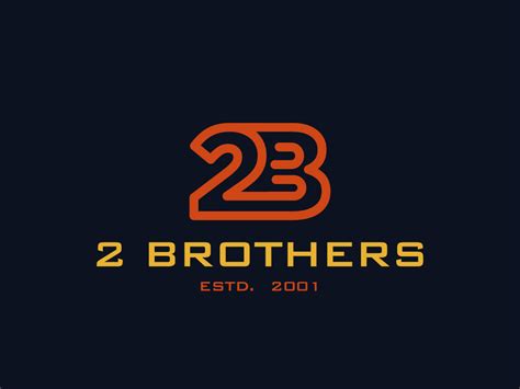 2 Brothers Logo by Karan on Dribbble