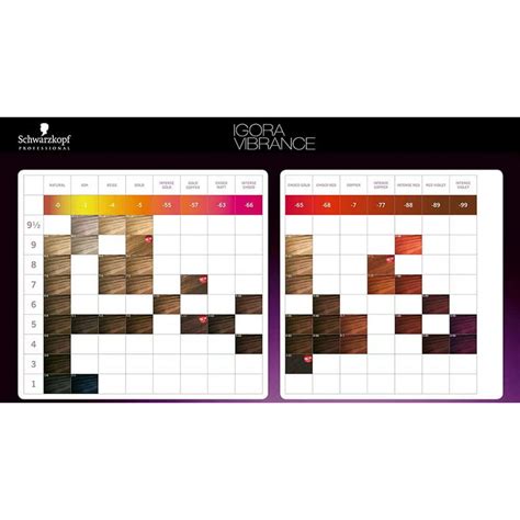 Schwarzkopf Igora Vibrance Color Chart Pdf | universoprofesional.com