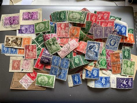 Large Quantity Gb Kgvi Unchecked Includes High Values Ebay