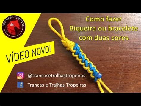 Como Fazer Biqueira Duas Cores YouTube