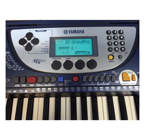 Yamaha Psr 270 Keyboard Full Size Keys Demo Mode Tested And Working Ebay