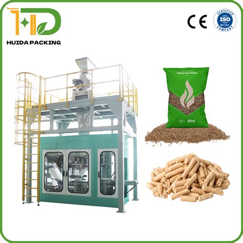 Wood Pellet Automatic Bagging Machine Sawdust Particles Packaging