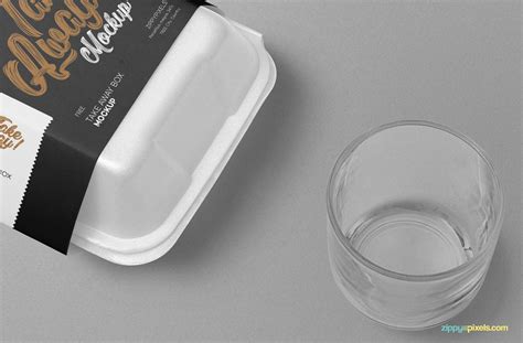 Free Disposable Food Packaging Mockup Zippypixels