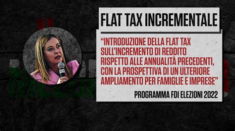 FLAT TAX INCREMENTALE