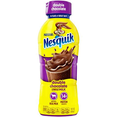 Nesquik Double Chocolate 14oz 12 Pack - Alex Beverages NYC LLC