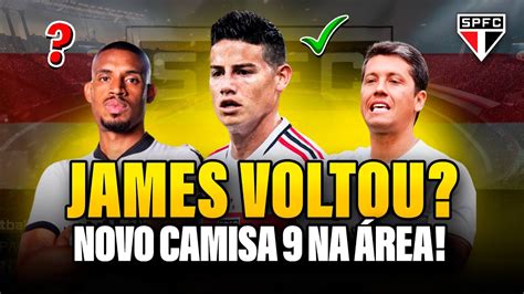 REVIRAVOLTA SÃO PAULO ACERTA PERMANÊNCIA DE JAMES RODRIGUEZ NOVO