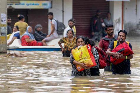 Flood All Train Passengers Stranded In Flood Hit Southern Tamil Nadu