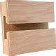 Red Oak Veneer Slatwall Panels Slat Board Panels