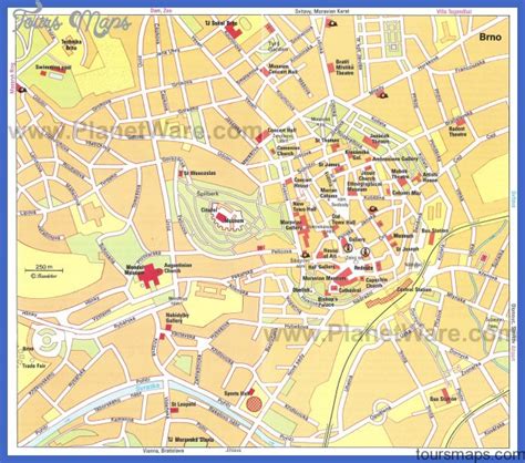 Czech Republic Map Tourist Attractions - ToursMaps.com