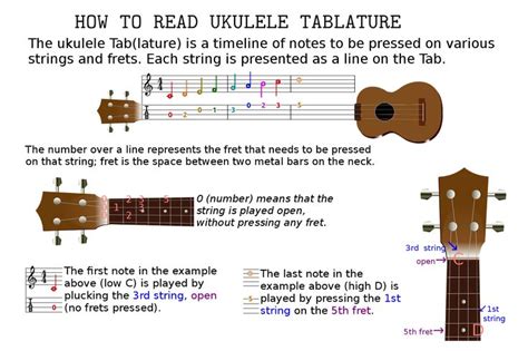 How To Read Ukulele Tablature Tabs Ukulele Learning Ukulele Ukulele Lesson