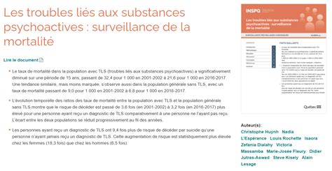 Nouvelles Recherche Et Intervention Sur Les Substances Psychoactives