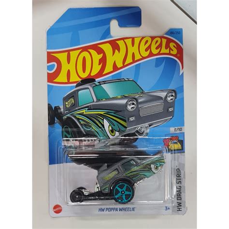 Hw Poppa Wheelie Hot Wheels Hw Drag Strip Shopee Malaysia
