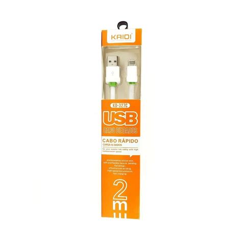 Cabo De Dados Carga A Usb M Tipo C Kd C Kaidi Shopee Brasil