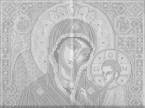 Иконы. Вышивка крестиком. Схемы - 5