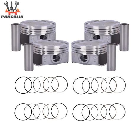 Pcs Piston Rings Kit For Hyundai Kia Accent Rio L Dohc