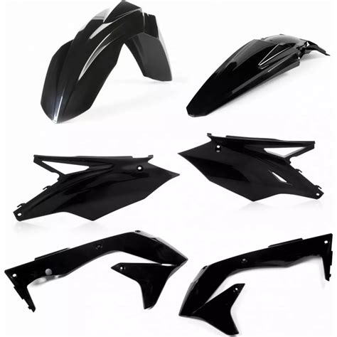 Kit Plastiques Acerbis Kawasaki Kxf Noir Kit Plastique