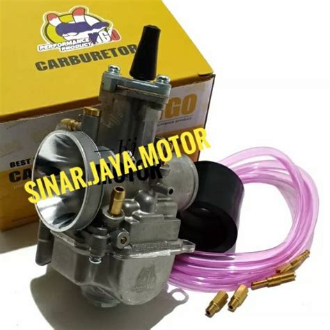 Karburator Carburator Karbu Carbu NGO Pwk 28 Bonus Pj Mj Karet Intake