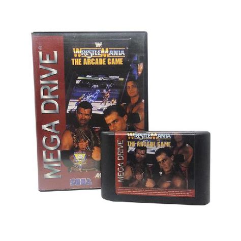 Jogo Wwf Wrestlemania The Arcade Game Mega Drive Em Brasil Clasf Jogos