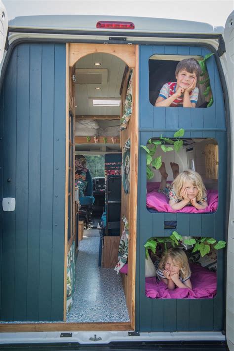 The ultimate campervan bunk beds | Campervan life, Camper van ...