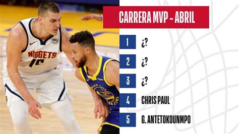 La Carrera Por El Mvp De La Nba 2020 2021 Los Mejores De Abril