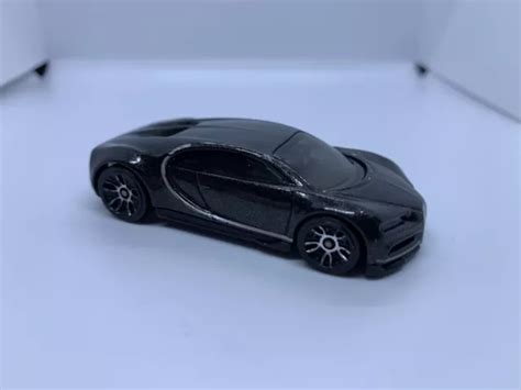HOT WHEELS Bugatti Chiron Noir Collection moulée sous pression Échelle 1 64 D OCCASION