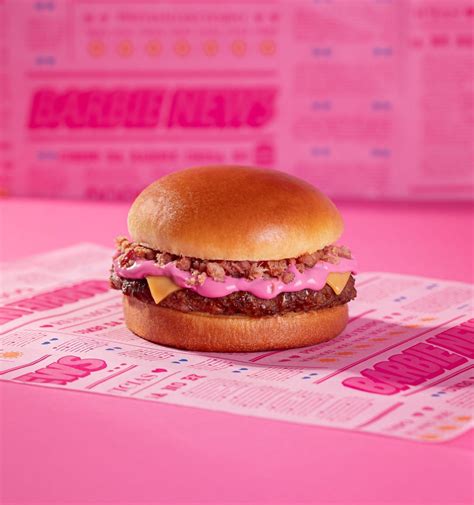 Au Brésil Burger King lance un burger rose pour la promo de Barbie