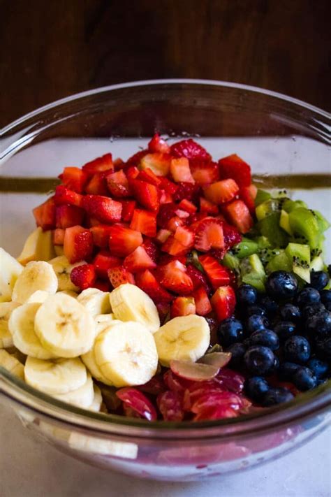 Fruit Salad With Condensed Milk I Knead To Eat