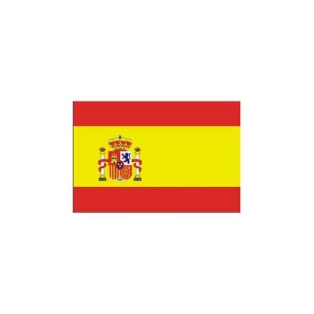 Bandera Espa A Raso Con Escudo X Cm Tutiendadetiro Es