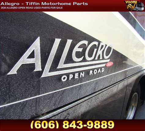 Rv Exterior Body Panels Allegro Open Road Used Parts For Sale