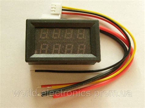 Купить Вольтметр c амперметром 100V/10A 4-х разрядный, цена 120 грн ...