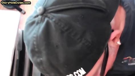 Gloryhole Gay Enjoys Blowing Nice Dick While Jerking It