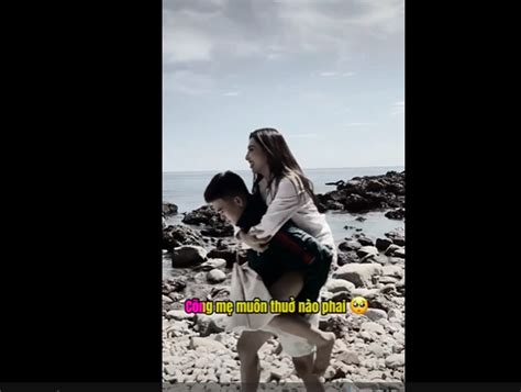 Thùy Tiên diện bikini khoe body hết nước chấm sau khi hay tin Quang