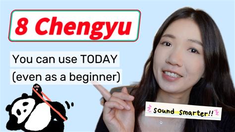 8 成语 chéngyǔ Chinese four character idioms you can use TODAY Even