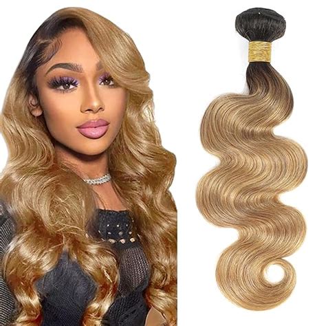 Amazon Fheaicr Ombre Human Hair Bundles A Grade Honey Blonde