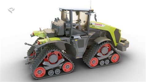 Claas Xerion Terra Trac Polygonish D Model Store