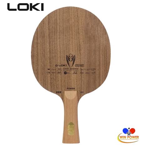 Loki Kirin K Table Tennis Blade Ply Built In Carbon Walnut Wood