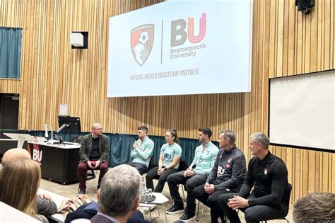 AFC Bournemouth Players Visit Bournemouth University for Discussion on ...