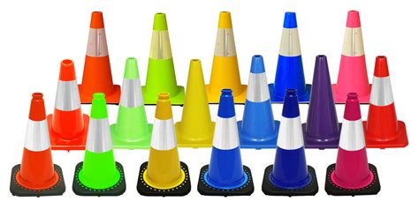 18″ Traffic Cones – The Most Colors and Uses – Traffic Safety Resource ...