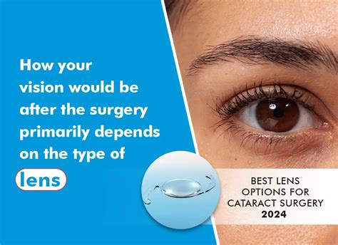 Best Lenses For Cataract Surgery In 2024 Types And Cost