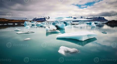 Iceland Lake Embraces the Ethereal Beauty of Melting Glaciers ...