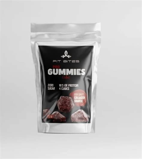 Fit Bites Pro Gummies Kola Collagen 232 gr. ( Yüksek proteinli yumuşak ...
