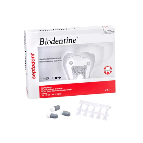Biodentine™ Pckg. 15 Kapseln+Flüssigkeit Septodont