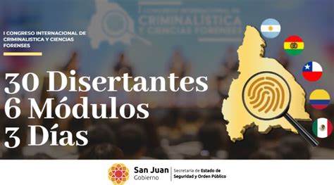 Se Llevará A Cabo El Congreso Internacional De Criminalística Y