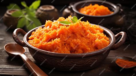 Premium Photo Homemade Gajar Ka Halwa Recipe