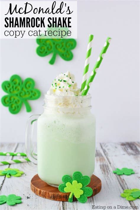 Shamrock Shake Recipe Mcdonalds | Dandk Organizer