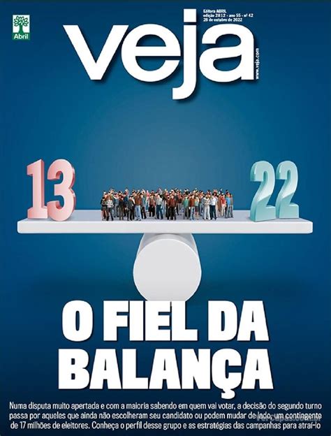 Capa Veja Edi O Sexta De Outubro De