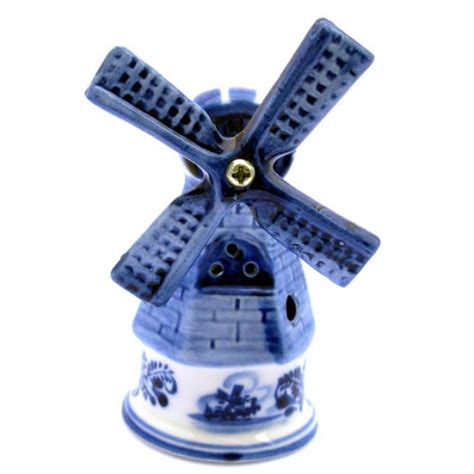 Delfts Blauw Molens Windmolen Windturbine Delfts Blauw Groot Cm