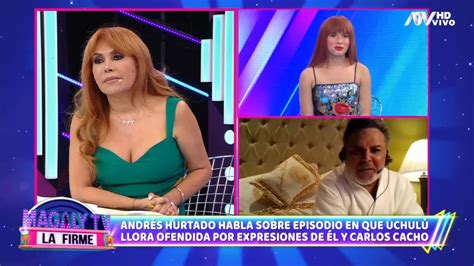 La Uchulú se enfrenta a Andrés Hurtado por expresiones transfóbicas y