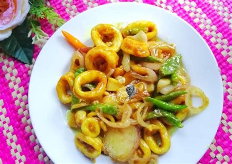 Resipi Sotong Goreng Kunyit Oleh Hani Shaimi Cookpad